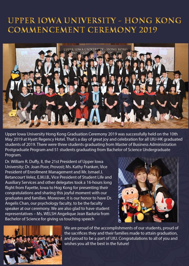 grad ceremony 2019 report